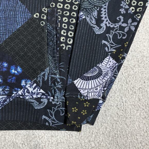 Teddy Fresh Sweatshirt Mens XS Hoodie Patchwork Grandpa Core Embroidered - Picture 4 of 16